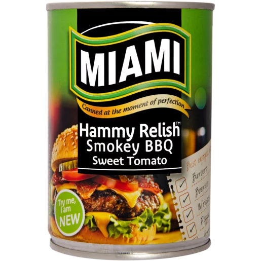 Miami - Hammy Relish Smokey BBQ 450g