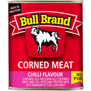 Bull Brand - Chilli Flavoured Corned Meat Can 300g