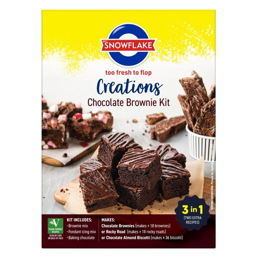 Snowflake - Creations Chocolate Brownie Kit 615g