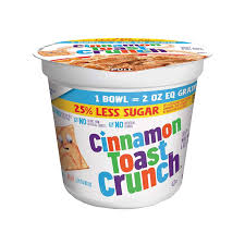 General Mills - Cinnamon Toast Crunch Cereal Cup 42g (28/09/2025)