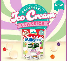 Rowntree's - Milkybar Jelly & Ice Cream Sharing Bag 120g (BB 07/2025)