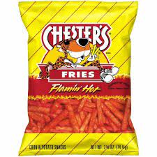 Chester's - Flamin Hot Crunch Fries Corn Snacks Flavored 36g