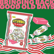 Stumbo - Classic Wintergreen Flavour Bubblegum 100 Pieces 500g