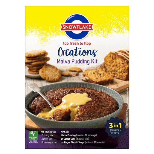 Snowflake - Creations Malva Pudding Kit 400g