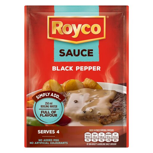 Royco - Sauce Black Pepper 4 x serves 38g