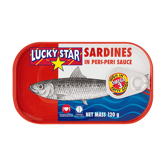 Lucky Star - Sardines in Peri Peri Sauce 120g