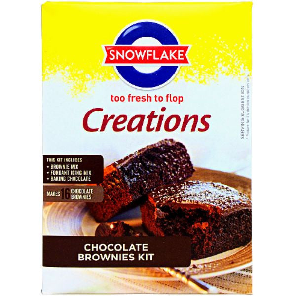 Snowflake - Creations Chocolate Brownie Kit 615g