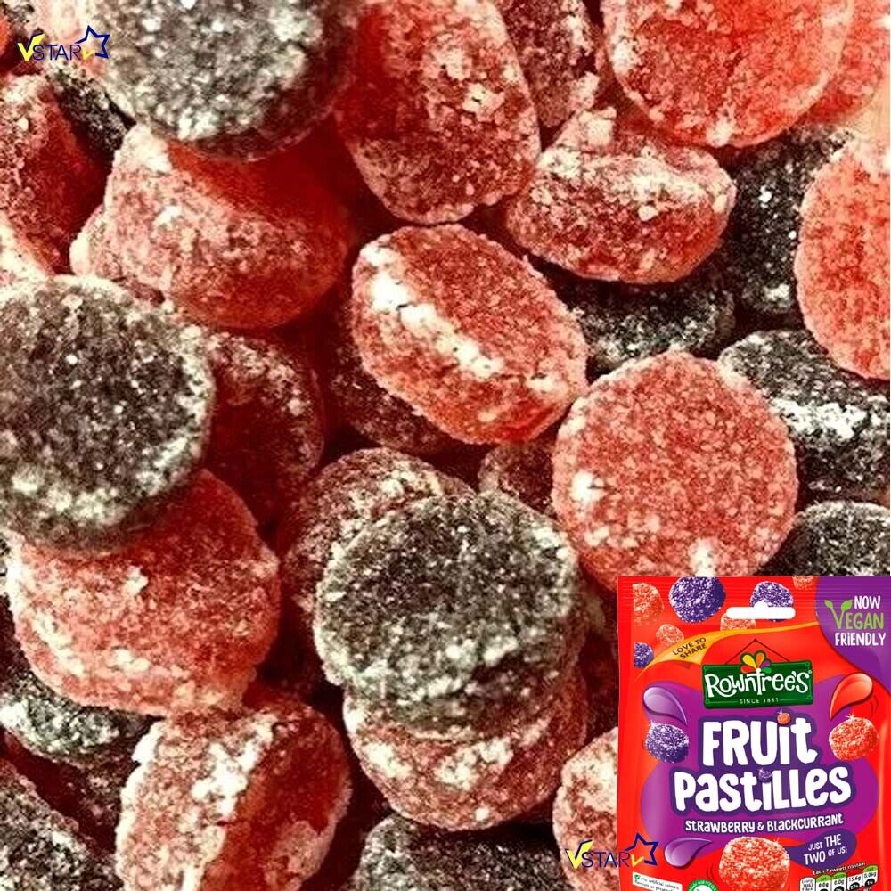 Rowntree's - Fruit Pastilles Strawberry & Blackcurrant Sharing Pouch 143g