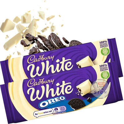 Cadbury - Oreo White Chocolate Bar 120g (BB 01/01/2026)