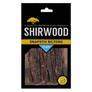 Shirwood - Snapstix Plain Biltong 80g Pack