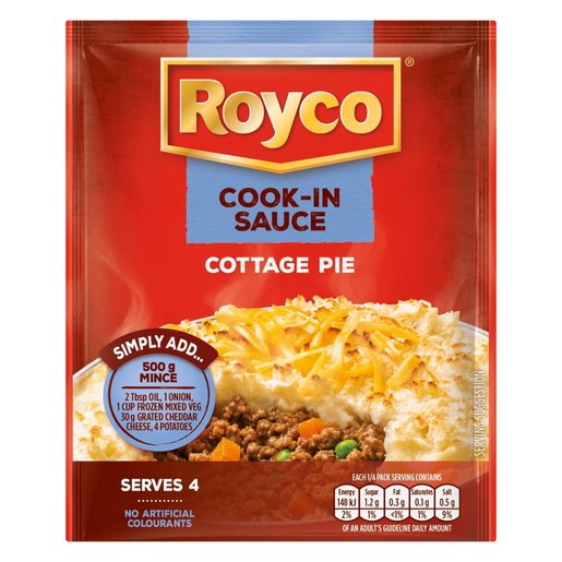 Royco - Cottage Pie 37g Cook In Sauce (30/04/2026)