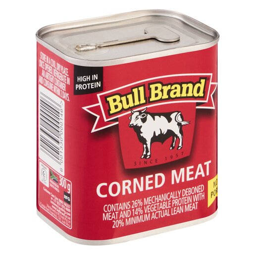 Bull Brand - Corned Meat Tin 300g (No Pork)