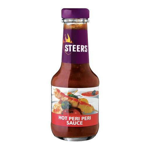 Steers - Hot Peri Peri Sauce 375ml