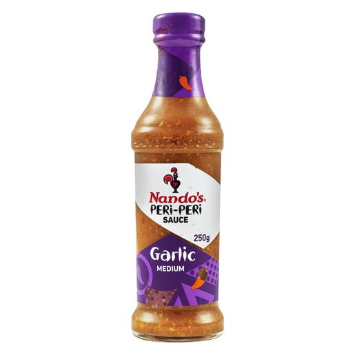 Nandos - Garlic Medium Peri Peri Sauce 250g