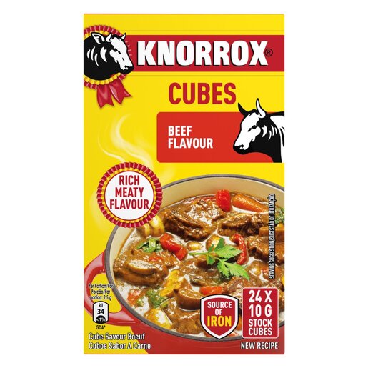Knorrox - Beef Stock Cubes 24 x 10g