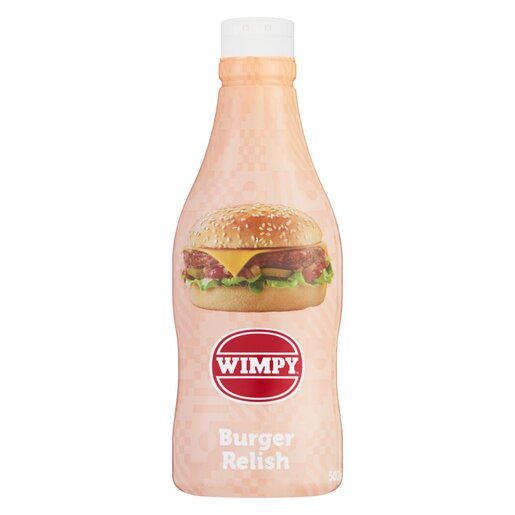 Wimpy - Burger Relish 500ml (25/12/2025)