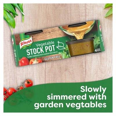 Knorr - Vegetable Stock Pot 4 x 28g (BB 12/25)