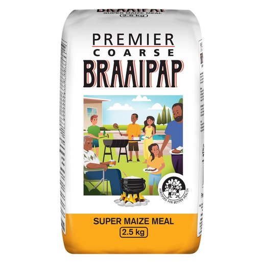 Premier - Traditional Coarse Braaipap 2.5kg