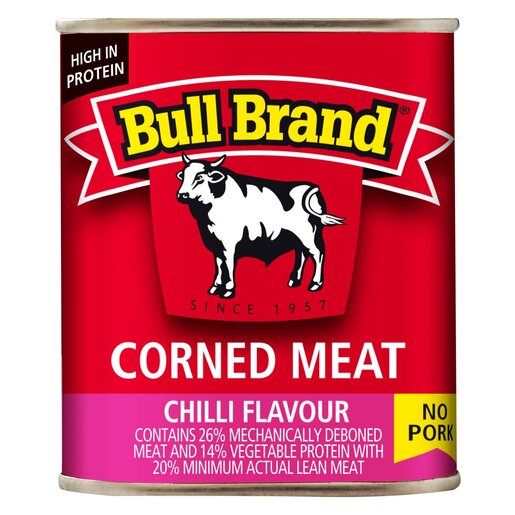 Bull Brand - Chilli Flavoured Corned Meat Can 300g