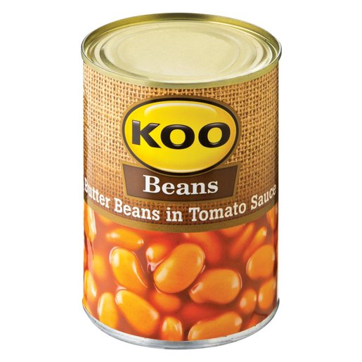 Koo - Butter Beans in Tomato Sauce 420g (BB 31/01/2028)