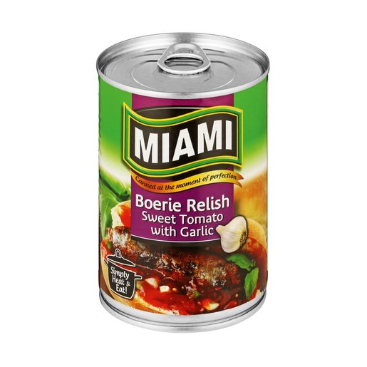 Miami - Boerie Relish Garlic 450g (BB 23/01/2027)