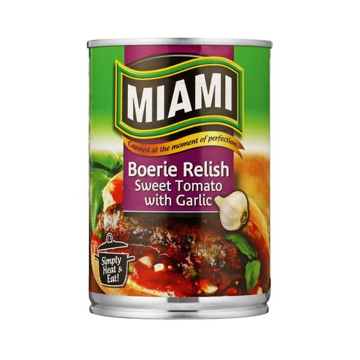 Miami - Boerie Relish Garlic 450g