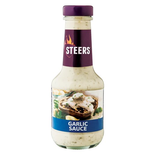 Steers - Garlic Sauce 375ml