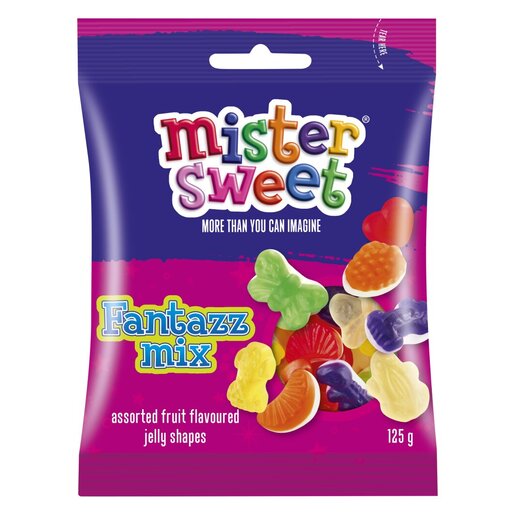 Mister Sweet - Gums & Jellies Fantazzmix 125g (BB 26/03/2026)