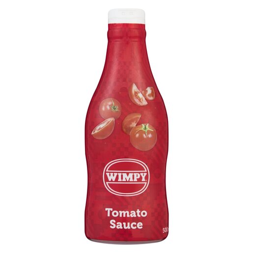 Wimpy - Tomato Sauce Bottle 500ml (BB 25/12/2025)