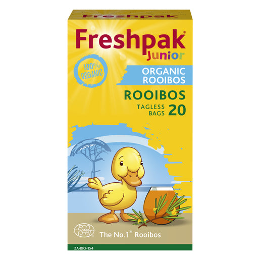 Freshpak - Junior Organic Rooibos Tagless Teabags 20 Pack