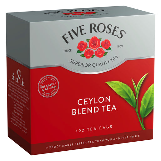 Five Roses - Tagless Ceylon Blend 102 Tea Bags