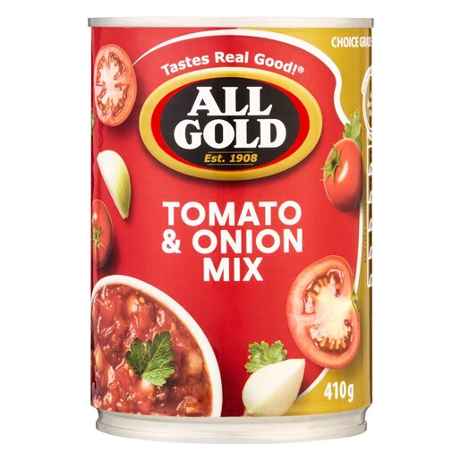 All Gold - Tomato & Onion Mix 410g