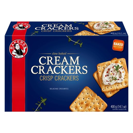 Bakers - Cream Crisp Crackers 400g