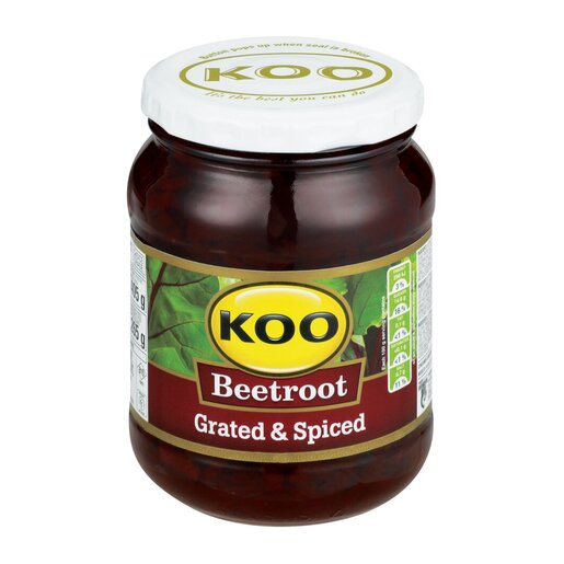 Koo - Beetroot Salad Grated & Spiced in Brine 405g (BB 10/09/2027)