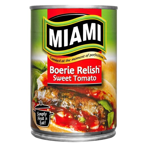 Miami - Boerie Relish 450g