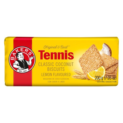 Bakers - Tennis Biscuit Lemon Flavor 200g