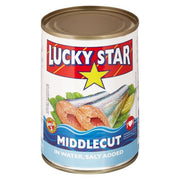 Lucky Star - Middlecut Fish 425g