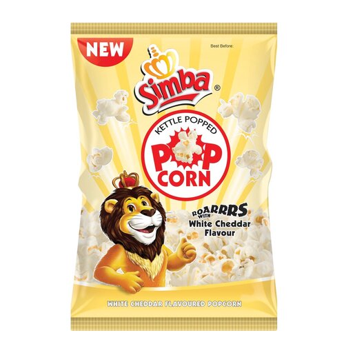 Simba - Popcorn White Cheddar 90g