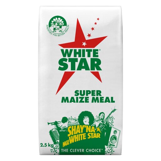 White Star - Maize Meal 2.5Kg