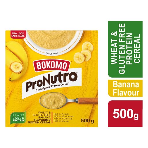 Bokomo - Pronutro Wheat Free Banana Flavoured 500g
