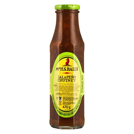 Mrs Balls - Chutney Jalapeno 470g