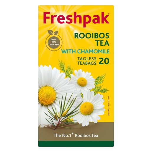 Freshpak - Rooibos Tea Bags with Chamomile 20 Pack