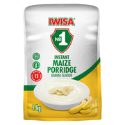 Iwisa - Instant Porridge Banana 1kg (BB 19/11/2025)