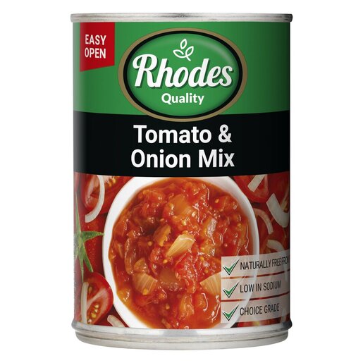 Rhodes - Tomato & Onion Mix 410g