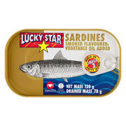 Lucky Star - Can Sardines Smoked Vegetable Oil 120g