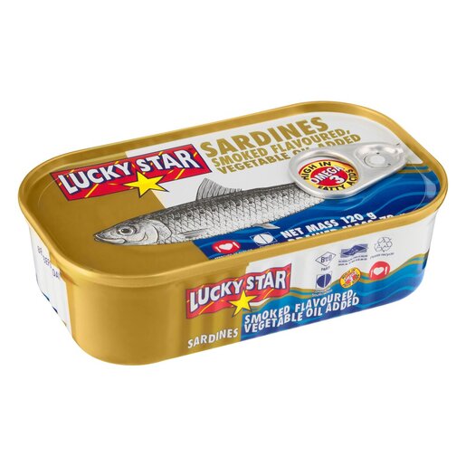 Lucky Star - Can Sardines Smoked Vegetable Oil 120g