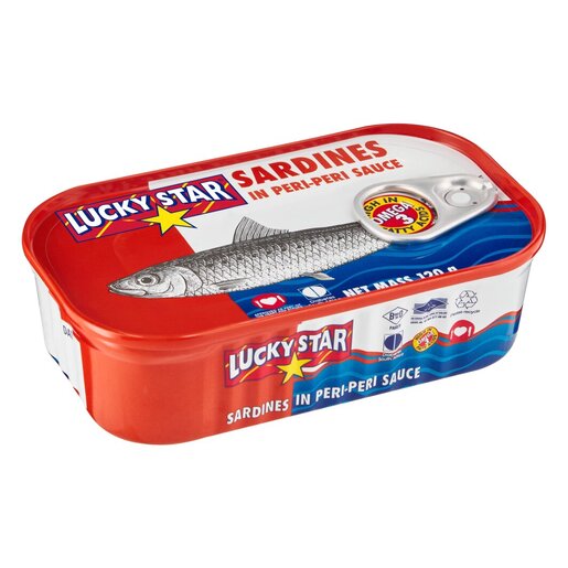 Lucky Star - Sardines in Peri Peri Sauce 120g