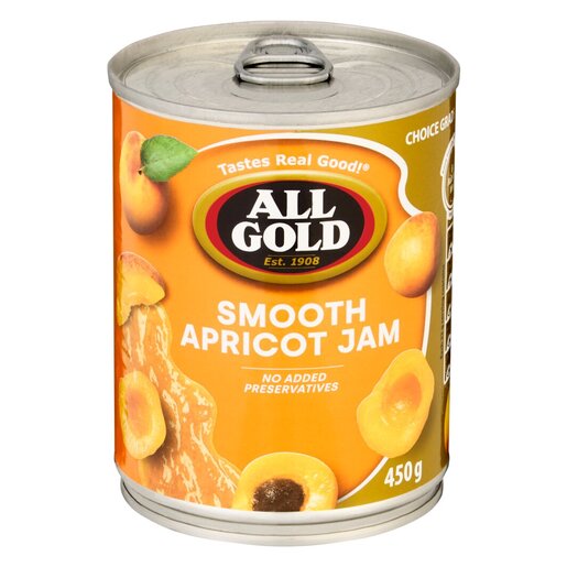 All Gold - Smooth Apricot Jam 450g [ BB 12/12 /2026 ]