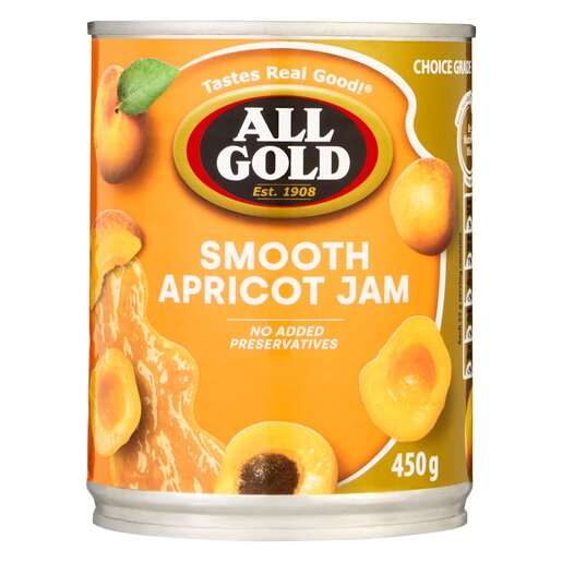 All Gold - Smooth Apricot Jam 450g