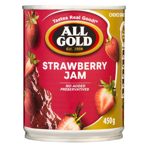 All Gold - Strawberry Jam 450g